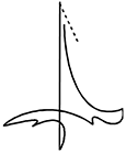 diagram of conducting pattern: six ictus